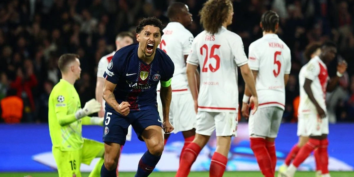 PSG Lolos ke 16 Babak Besar Setelah Kalahkan Monaco